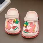 Boys' Cute Dinosaur Pattern Eva Sandals - Lightweight, Breathable, Non-Slip, Quick-Dry For All Seasons - Perfect For Home, Beach, Garden, And Outdoor Activities, Outdoor Sandals | Playful Design | Lightweight Sandals, Dinosaur Clothes - Image 5