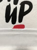 Men'S Plus Size "Never Give Up" Motivational Print Tank Top - Breathable & Stretchy Sleeveless Shirt For Summer Fitness, Training & Basketball - Black With White & Red Design, Polyester Blend, Casual Style, Basketball Tank Top | Sleeveless Motivational Shirt | Digital Print Quality, Gym Shirts, Plus Size - Image 8