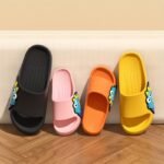 Youngsters' Soft & Comfortable Cartoon Character Slides - Thick Sole Eva Sandals For Indoor/Outdoor Use, Lightweight & Breathable, Perfect For Bathroom & Home, Youngsters'S Slippers, Playful Design, Durable Footwear - Image 14