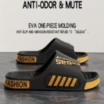 A Pair Of Unisex Fashion Sports Slippers - Eva Material, Lightweight, Non-Slip, Shock Absorbing, Durable Sandals For Indoor & Outdoor Wear, Ideal For Hiking And Casual Ussuitable For Men & Women - Image 2