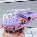 Youngsters' Cartoon Excavator Clogs - Navy Blue, Airy Eva Sandals For Youngsters, Ideal For Beach & Daily Use - Image 18