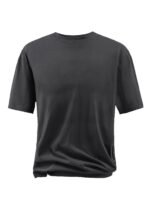 Men'S Plus Size Casual T-Shirt - Black Everyday Essential Tee, Breathable Summer Shirt For Big & Tall Sizes, Non-Transparent Fabric For Outdoor, Office, Formal Events - Easy-Care Round Neck Top, Outdoor Clothing, Simple Design, Durable Construction, Short Sleeve Top, Outdoor Apparel, Versatile Top, Relaxed Fit, Lightweight Material, Basic Tee, Adult Men, Plus Size - Image 5