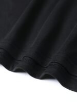 Men'S Plus Size Casual T-Shirt - Black Everyday Essential Tee, Breathable Summer Shirt For Big & Tall Sizes, Non-Transparent Fabric For Outdoor, Office, Formal Events - Easy-Care Round Neck Top, Outdoor Clothing, Simple Design, Durable Construction, Short Sleeve Top, Outdoor Apparel, Versatile Top, Relaxed Fit, Lightweight Material, Basic Tee, Adult Men, Plus Size - Image 7