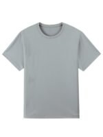 Abemetter Men'S Solid Purple 100% Cotton Crew Neck T-Shirt - Heavyweight 200 Gsm, Soft Breathable Short Sleeve Casual & Formal Wear, All-Season Comfort, Vibrant Purple Color For Daily Use & Vacation Resorts - Versatile Everyday Essential (Hand Wash/Dry Clean) - Ideal For Parties & Business Casual - Minimalist Plain Tee With Regular Fit, Smooth Texture, And Timeless Design In Solid Purple Shade - Image 3