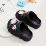 Casual Breathable Clogs With Cute Cartoon Charms For Girls, Quick Drying Lightweight Anti Slip Clogs For Indoor Outdoor Shower Beach Pool, Summer - Image 13