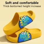 Youngsters' Soft & Comfortable Cartoon Character Slides - Thick Sole Eva Sandals For Indoor/Outdoor Use, Lightweight & Breathable, Perfect For Bathroom & Home, Youngsters'S Slippers, Playful Design, Durable Footwear - Image 9