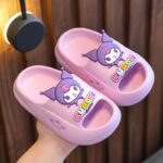 Sanrio For Hello Kitty Girls' Soft Eva Slides - Non-Slip Lightweight Summer Indoor/Outdoor Slippers With Cute Cartoon Design, Light Pink & Light Blue, Perfect For Youngsters & Toddlers, Indoor Slippers | Playful Design | Easyclean Material, Sanrio - Image 7