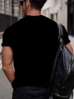 Men'S Large Size Graphic T-Shirt - Cool Chick Cartoon Print With "Pew Pew" & "Madafakas!" Text - Casual Sporty Round Neck Short Sleeve Tee For Summer, Running, Gym & Daily Wear - Machine Washable, Comfortable Fit Shirt, Plus Size - Image 10