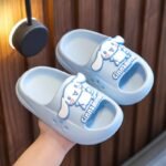 Sanrio For Hello Kitty Girls' Soft Eva Slides - Non-Slip Lightweight Summer Indoor/Outdoor Slippers With Cute Cartoon Design, Light Pink & Light Blue, Perfect For Youngsters & Toddlers, Indoor Slippers | Playful Design | Easyclean Material, Sanrio - Image 6