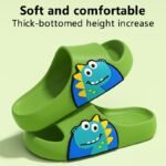 Youngsters' Soft & Comfortable Cartoon Character Slides - Thick Sole Eva Sandals For Indoor/Outdoor Use, Lightweight & Breathable, Perfect For Bathroom & Home, Youngsters'S Slippers, Playful Design, Durable Footwear - Image 7