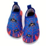 Spider Boy Beach Shoes Red Wading Shoes Lightweight Water Shoes Beach Swimming Girls Water Shoes Swimming Surfing Summer Youngsters'S Cartoon Cute Three Spider Webs - Image 5