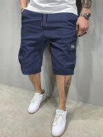 Men'S Cargo Shorts Pants Outdoor Hiking Multi-Pocket Utility Shorts, Casual Style, For Summer Hiking Cycling - Image 3