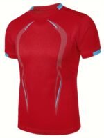 Color Block Pattern Slim Fit Crew Neck And Short Sleeve T-Shirt, Breathable And Quick Dry Sports Tops For Men'S Summer Fitness Training And Outdoors Sports Wear - Image 9