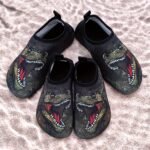 Boys Girls Anime Print Quick-Drying Non-Slip Water Shoes, Lightweight Slip-On Beach Aqua Socks, Summer - Image 10