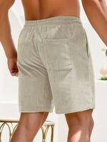 Men'S Lightweight Summer Shorts - Non-Stretch Casual Athletic Pants For Running, Gym, Everyday - Easy-Care (Hand Wash/Dry Clean) - Ideal For Warm Weather - Minimalist Formal Casual Outfits, Workout Shorts - Image 8
