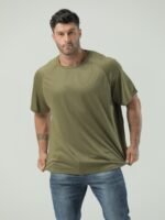 Plus Size Men'S Breathable Quick Dry T-Shirt For Sports, Men'S Clothing