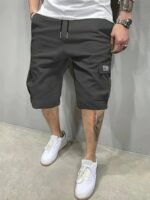 Men'S Cargo Shorts Pants Outdoor Hiking Multi-Pocket Utility Shorts, Casual Style, For Summer Hiking Cycling - Image 2