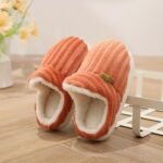 Boys & Girls Slip-On Winter Slippers - Soft Fleece Lining & Eva Sole Indoor House Shoes With Pastel & Vibrant Colors (, Orange, Grey, White, Brown, Beige) - Cozy Warm Slip-Ons For Kids, Easy-Care & Durable - Ideal For Home,B Or Travel - Ideal Gift For Boys And Girls - Lightweight & Breathable With Fleece Lining & Arch - Stylish & Functional For Casual Attire, Cute Slippers, Halloween Slippers, Indoor Slippers, Fluffy Slippers, Animal Slippers, Plush Slippers, Dog Slippers, - Image 13