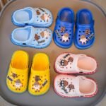 New Cute Youngsters' Fashionable Sandals Slippers Eva All-Season Boys' Breathable Lightweight Soft Sole Casual Beach Bathroom Quick-Dry Creek Shoes Stylish Water Shoes Garden Outdoor Play Anti-Slip Slippers - Image 12
