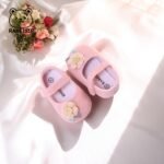 Trendy Cute Flower Mary Jane Shoes For Baby Girls, Comfortable Lightweight Non Slip Walking Shoes For Indoor Outdoor Party, Spring And Autumn - Image 11