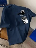 Men'S Casual Short-Sleeve T-Shirt With Dog Letter Print - Image 3