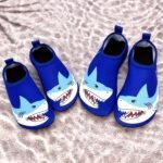 Boys Girls Anime Print Quick-Drying Non-Slip Water Shoes, Lightweight Slip-On Beach Aqua Socks, Summer - Image 8