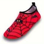 Spider Boy Beach Shoes Red Wading Shoes Lightweight Water Shoes Beach Swimming Girls Water Shoes Swimming Surfing Summer Youngsters'S Cartoon Cute Three Spider Webs - Image 11