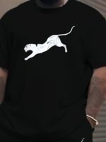 Large Size 3D Digital Print Casual Fashion T-Shirt And Shorts Set Large Size Men'S Casual Set - Image 5