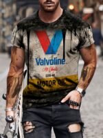 Summer Men'S 3D Printed T-Shirt, Strong Men'S Casual Round Neck T-Shirt, Men'S Novelty Pajamas - Image 2