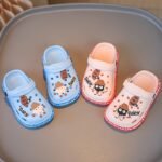New Cute Youngsters' Fashionable Sandals Slippers Eva All-Season Boys' Breathable Lightweight Soft Sole Casual Beach Bathroom Quick-Dry Creek Shoes Stylish Water Shoes Garden Outdoor Play Anti-Slip Slippers - Image 8
