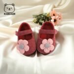 Baby Toddler Shoes, Sun Flower Princess Cloth Step Front Shoes, Lightweight Non-Slip, Multicolor Candy Shoes For Daily & Casual Dressing, Spring & Fall - Image 6