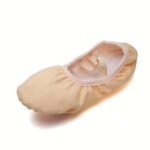 Elegant Solid Color Slip On Ballet Shoes For Girls, Anti Slip Soft Sole Dancing Shoes For Practice Performance, All Seasons - Image 7