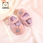 Baby Toddler Shoes, Sun Flower Princess Cloth Step Front Shoes, Lightweight Non-Slip, Multicolor Candy Shoes For Daily & Casual Dressing, Spring & Fall - Image 4