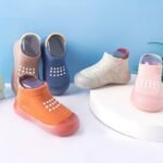 Soft & Breathable Toddler Sock Shoes With Non-Slip Rubber Sole - Comfortable, No-Show Design For Boys & Girls - Image 8