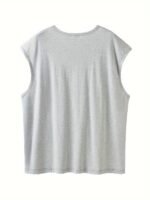 Plus Size Men'S Sleeveless Summer Cotton Fitness Sports Tank Top, Plus Size - Image 9