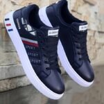 1 Pair Mainalun Men'S & Women'S Low-Top Skate Sneakers - Lightweight Soft Sole Casual Shoes With Breathable Fabric Lining, Durable Pvc Outsole For Gym, Outdoor, Daily Wear - All-Season Versatile Sneakers In 4 Colors, Skate Shoes, Gym Footwear, Stylish Lowtops, Fabric Lined Interior - Image 4