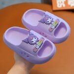 Sanrio For Hello Kitty Girls' Soft Eva Slides - Non-Slip Lightweight Summer Indoor/Outdoor Slippers With Cute Cartoon Design, Light Pink & Light Blue, Perfect For Youngsters & Toddlers, Indoor Slippers | Playful Design | Easyclean Material, Sanrio - Image 3