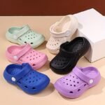 Boys' Summer Clogs - Lightweight, Non-Slip Eva Sandals With Thick Sole For Indoor & Outdoor Play, Beach, And Garden Use