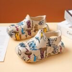 Casual Cute Cartoon Slip On Clogs For Boys, Lightweight Non-Slip Wear-Resistant Sandals For Indoor Outdoor Beach, Spring And Summer