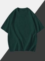 Men'S & Women'S Heavyweight 260Gsm T-Shirt - Soft Crew Neck Tee, Loose Fit Casual Everyday Shirt For Couples, Gym, Outings - Breathable Summer Top In Black/White - Ideal Gift For Him Her, Outing Attire, Minimalist Design, Comfortable Fabric, Unisex Clothing, Gym Wear, Short Sleeve, Durable Construction, Basic Tee, Couples Outfit, Gym Wear Tee, Unisex Tshirt, Breathable Fabric - Image 6
