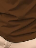 1Pc Men'S Summer Casual Short Sleeve Polo Shirt - Polyester Knit Fabric With Slight Stretch, All Over Print Lapel Collar, Button Detail, Regular Fit - Trendy Multi-Color Short Sleeve Polo Top - Image 8