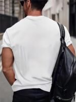 Men'S Large Size Graphic T-Shirt - Cool Chick Cartoon Print With "Pew Pew" & "Madafakas!" Text - Casual Sporty Round Neck Short Sleeve Tee For Summer, Running, Gym & Daily Wear - Machine Washable, Comfortable Fit Shirt, Plus Size - Image 6