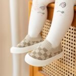 Casual Comfortable Plaid Slip On Woven Shoes For Baby Boys, Breathable Lightweight Walking Shoes For Indoor Outdoor - Image 4