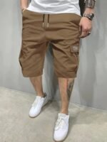 Men'S Cargo Shorts Pants Outdoor Hiking Multi-Pocket Utility Shorts, Casual Style, For Summer Hiking Cycling - Image 6