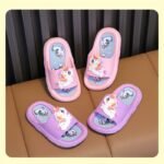 Cute Cartoon Unicorn Open Toe Slippers For Girls, Non Slip Lightweight Slippers For Indoor Shower Pool, All Seasons - Image 3