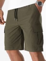 Men'S Summer Fashion Casual Shorts, For Running Outdoor Shorts With Multi-Pocket, Drawstring Pants - Image 5
