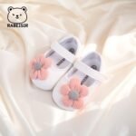 Baby Toddler Shoes, Sun Flower Princess Cloth Step Front Shoes, Lightweight Non-Slip, Multicolor Candy Shoes For Daily & Casual Dressing, Spring & Fall - Image 10
