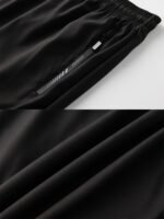 Men'S Plus Size Lightweight Summer Shorts - Stretchy, Breathable Fabric With Zipper Pockets, Casual Style, Solid Color, Sizes 2Xl-9Xl, Plus Siz - Image 8