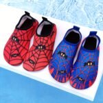 Spider Boy Beach Shoes Red Wading Shoes Lightweight Water Shoes Beach Swimming Girls Water Shoes Swimming Surfing Summer Youngsters'S Cartoon Cute Three Spider Webs - Image 2