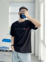 Men'S 210G T-Shirt - Soft Everyday Casual Tee With Bold Boston Lettering, Bright Yellow Shirt For Everyday & Special Occasions - Breathable Round Neck Top, Comfortable Fit, Back To Basics, Classic Design, Lightweight Material, Short Sleeve Shirt, Urban Style - Image 5